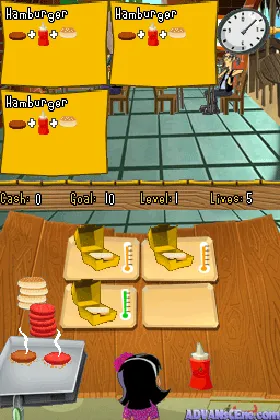 Burger Island (USA) screen shot game playing